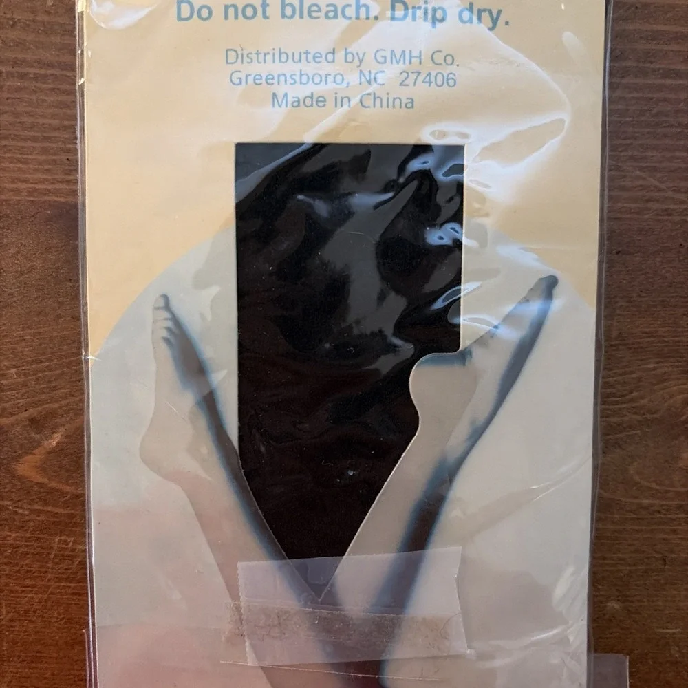 Nylon Knee Highs By Sharon Of Gold Medal, Size 9-11, Black, 1 Pk of 3, Brand New